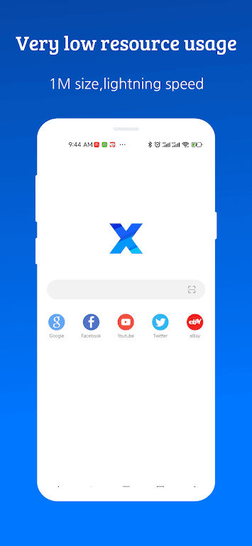 XBrowser – Mini & Super Fast Mod Screenshot1