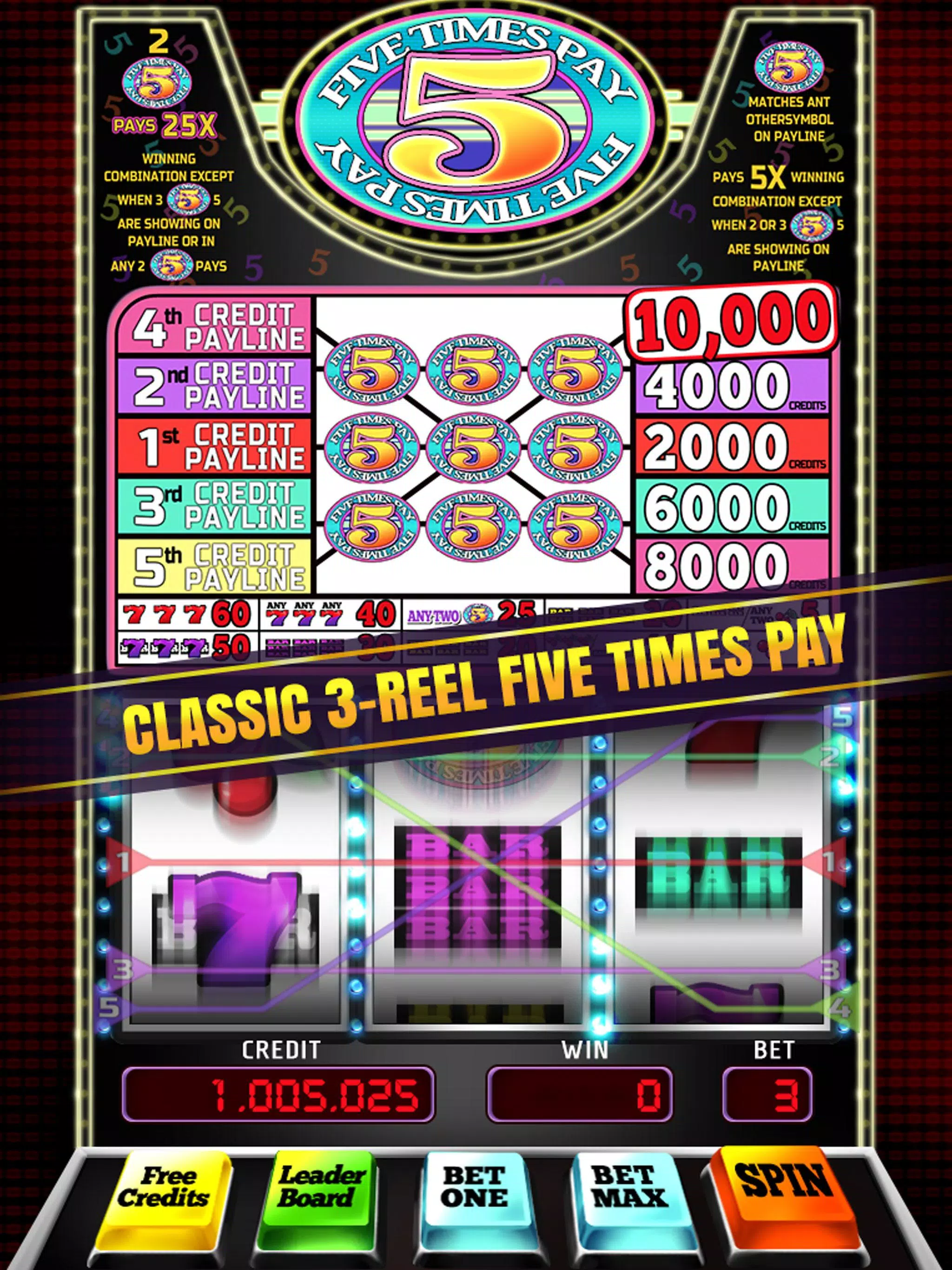 5x Pay Slot Machine Screenshot3