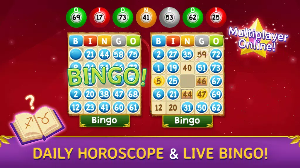 Zodi Bingo Tombola & Horoscope Screenshot1