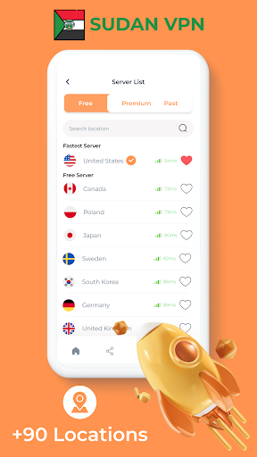 Sudan VPN - Private Proxy Screenshot3