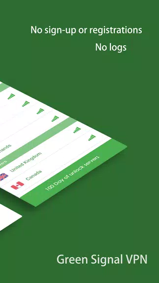 Green Signal VPN - A Fast, Unl Screenshot2