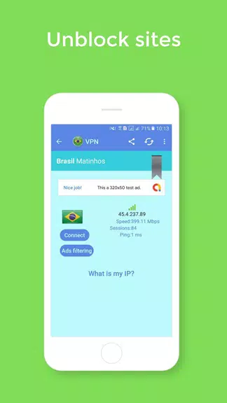 Brazil VPN Master - Free VPN Download Screenshot1