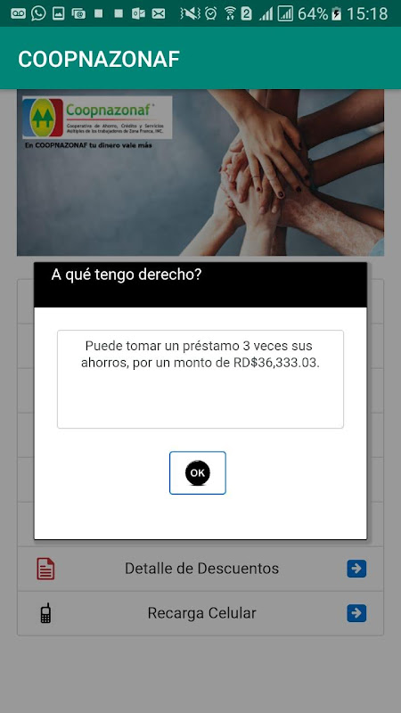 CoopnazonafMovil Screenshot2