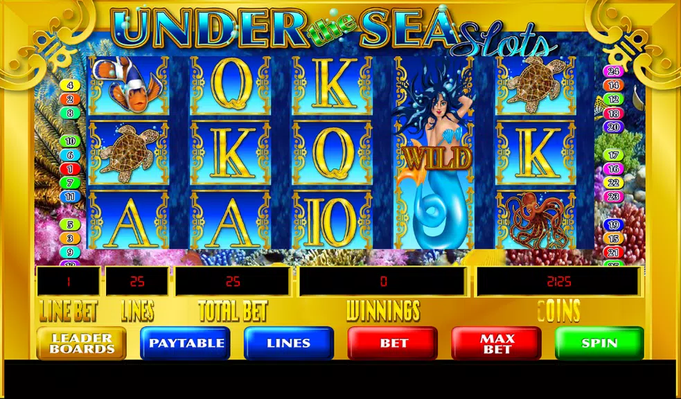 Under the Sea Slots Screenshot3