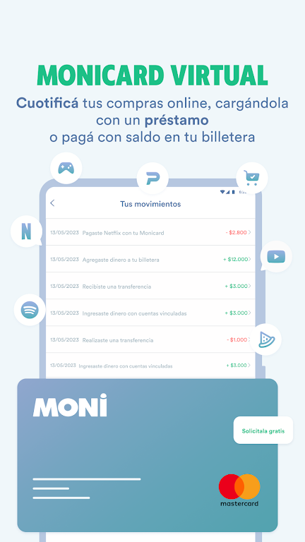 Moni: Préstamos Online Screenshot4