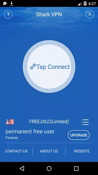 Shark VPN - Simple & Fast Screenshot1