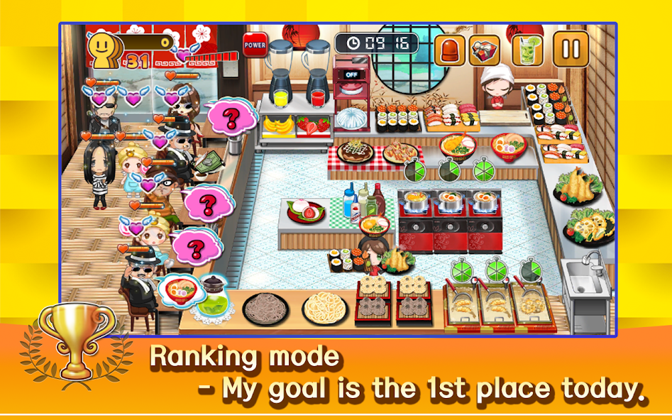 Cooking Sushi King Mod Screenshot4