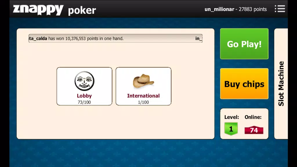 Poker Znappy Screenshot3