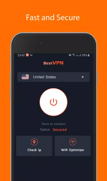 VPN safe - BestVPN, Fast, Secure & Unlimited Proxy Screenshot2