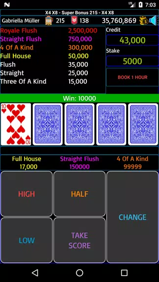 Video Poker Lebanon Screenshot3