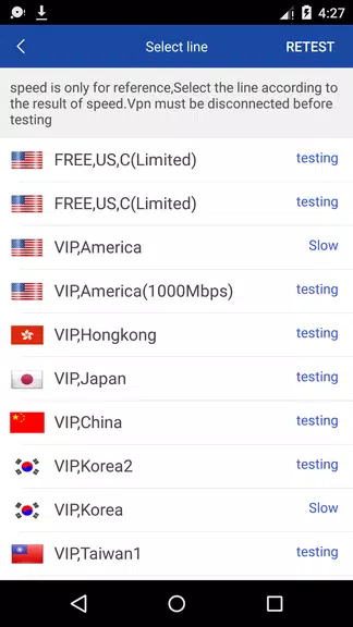 Shark VPN - Simple & Fast Screenshot2