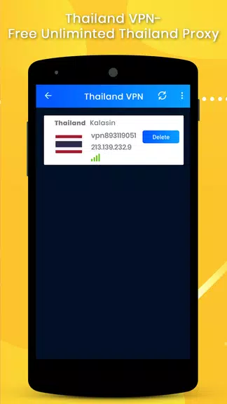 Thailand VPN-Free Unlimited Thailand Proxy Screenshot3