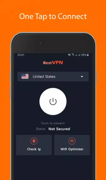 VPN safe - BestVPN, Fast, Secure & Unlimited Proxy Screenshot1