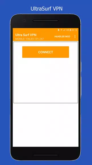 Ultra Surf VPN Handler : Free & Unlimited Screenshot1