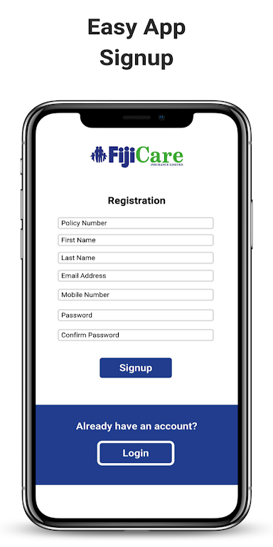 FijiCare Insurance on Mobile Screenshot3