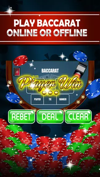 Baccarat Casino - Online & Offline Casino Game Screenshot1