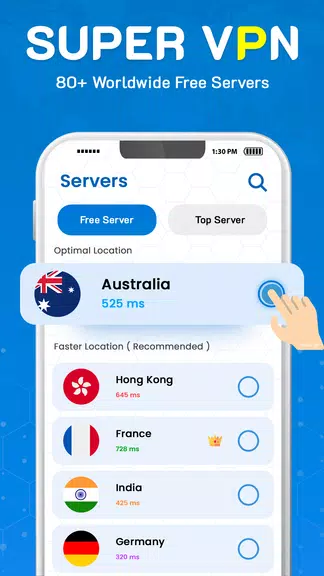 Secure VPN - Safer Internet Screenshot4