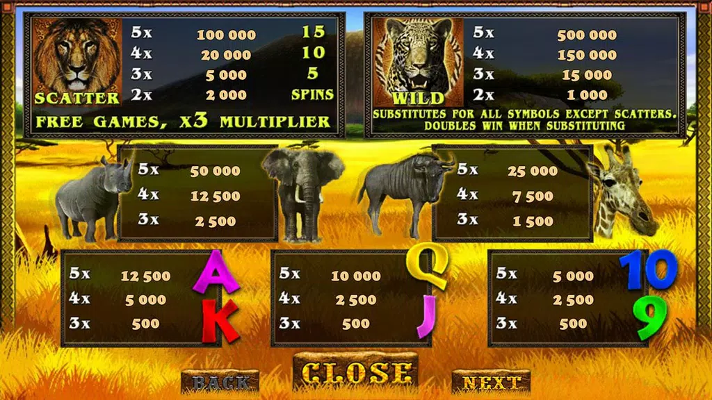 Safari - slot Screenshot2