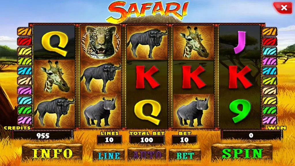 Safari - slot Screenshot1