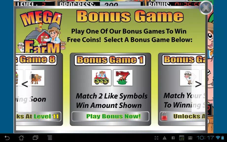 Mega Farm Slot Machine Screenshot2