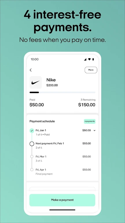 Afterpay - Buy Now, Pay Later Screenshot4