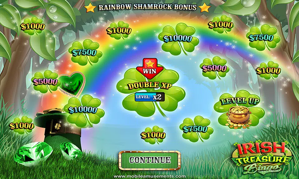 Irish Treasure Bingo Screenshot2