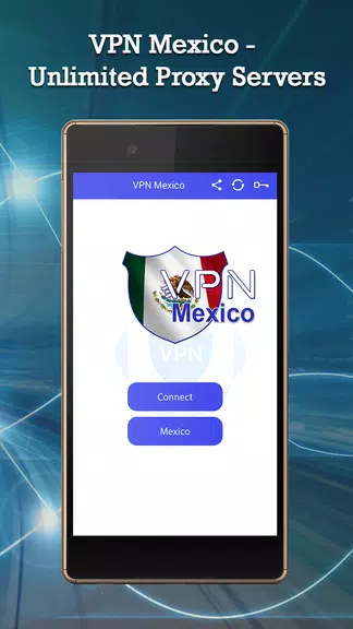 VPN Mexico - Unlimited Proxy Servers Screenshot1