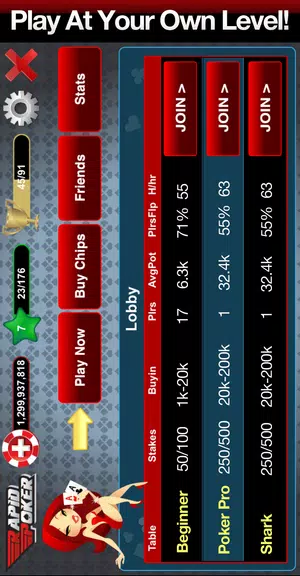 Rapid Poker - Fast Fold Holdem Screenshot3