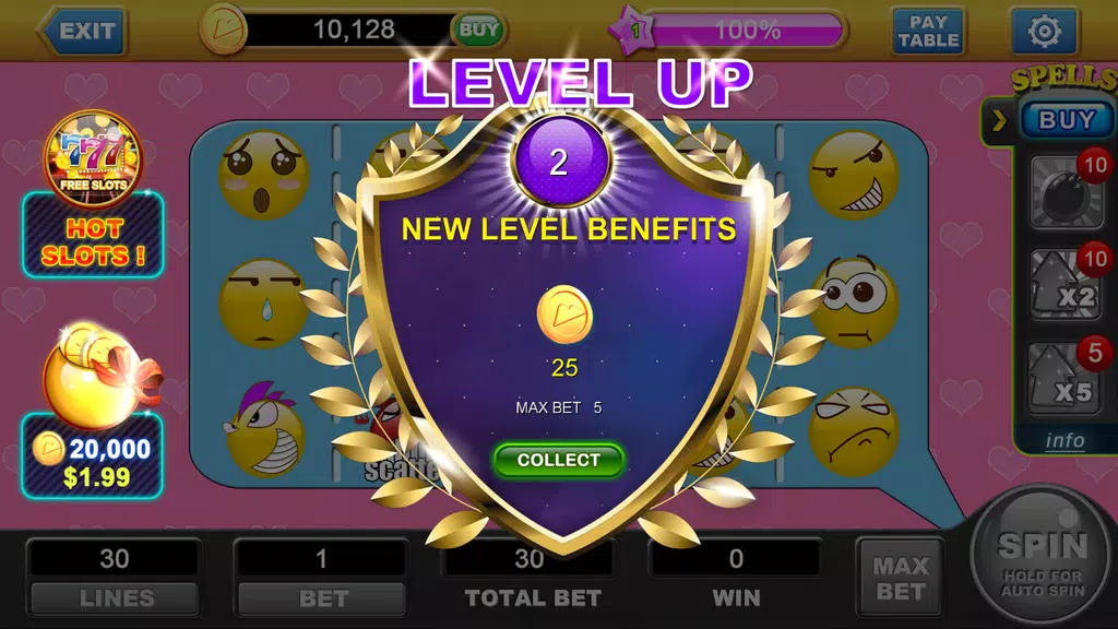 Free Slot Machine Casino-Emoji Screenshot3