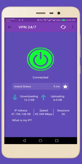 VPN 24/7 - Unlimited Free VPN Screenshot1