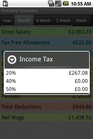 PAYE Tax Calculator Screenshot3