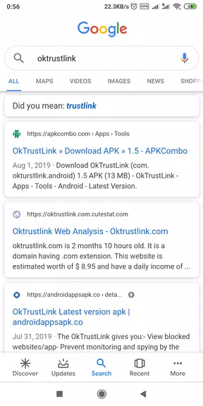 OkTrustLink Multi Search + VPN Screenshot3