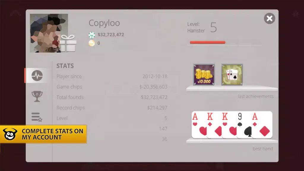 Poker Gox Texas Hold'em Screenshot3