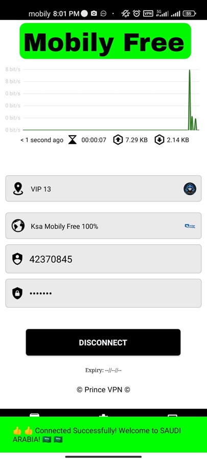 Prince vpn Screenshot3