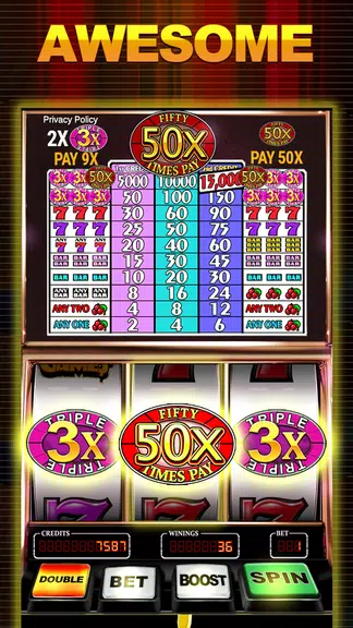 Slot Machine: Triple Fifty Pay Screenshot4