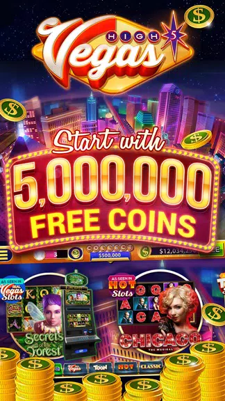 High 5 Vegas: Play Free Casino Slot Games for Fun Screenshot1