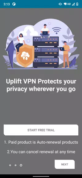 Uplift VPN - Fast Connection Screenshot2