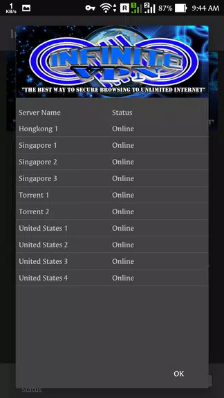Infinite VPN Screenshot3