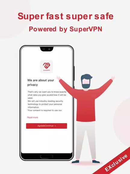 Super VPN- Free VPN Proxy Serv Screenshot1