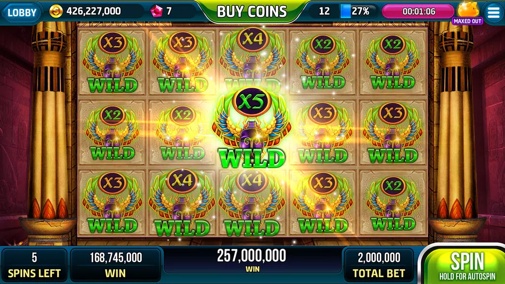 Gods of Las Vegas Slots Casino Screenshot3