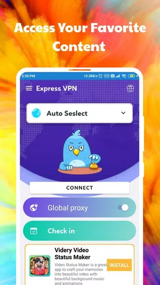 Express VPN - Super VPN with Flash vpn connection Screenshot1