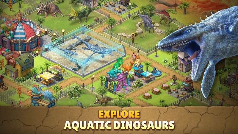 Jurassic Dinosaur: Park Game Screenshot3