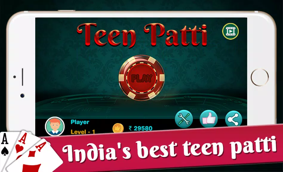 Teen Patti : 3 Patti Poker Gam Screenshot1