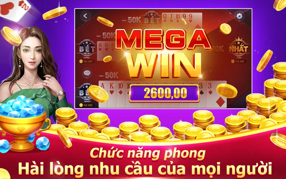 Lộc77-Tiến lên liêng ba cây Screenshot4