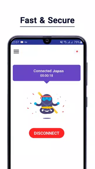Ninja VPN – Faster, Safer Inte Screenshot1