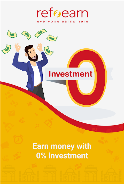 RefOEarn - Refer and Earn App, Earn Money Online Screenshot1