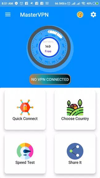 MasterVPN - Free VPN for Connect with World Screenshot2