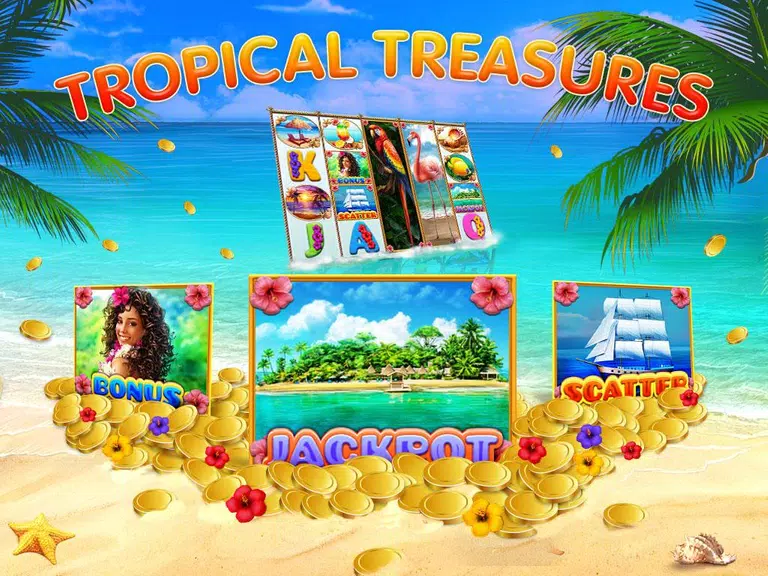 Tropic Slot Machines Vegas Screenshot3