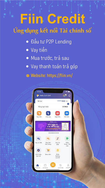 Fiin - Đầu tư, vay tiền tối ưu Screenshot1