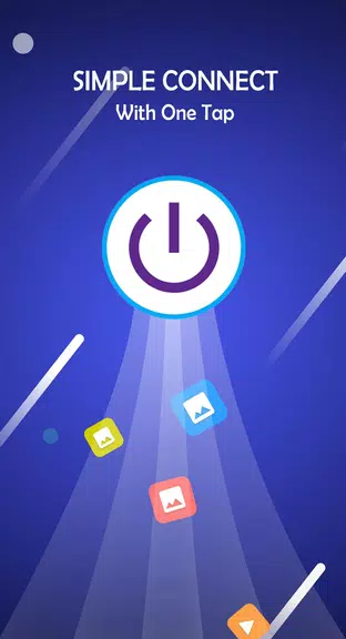 Blue VPN - A Fast , Unlimited & Free VPN Screenshot3